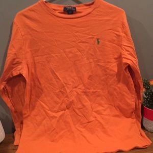 Orange polo by Ralph Lauren